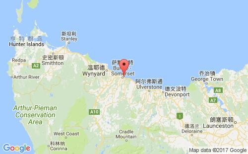 伯尼港口地图