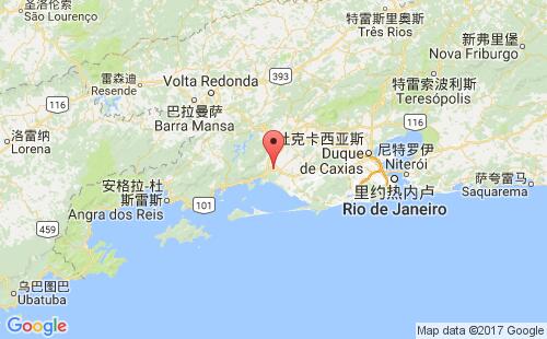 伊塔瓜伊港口地图