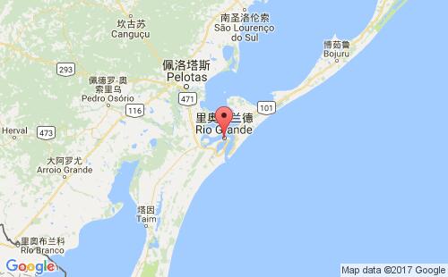 里奥格兰德港口地图