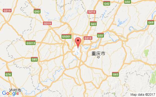 重庆港口地图