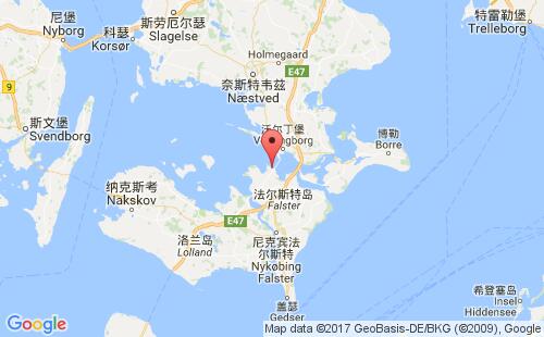 奥勒霍兹港口地图